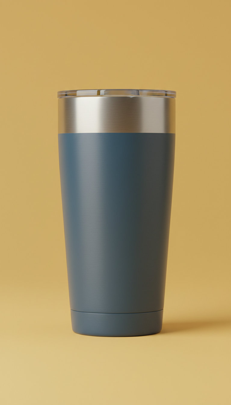 Branded Stainless Steel Tumbler – Double Wall