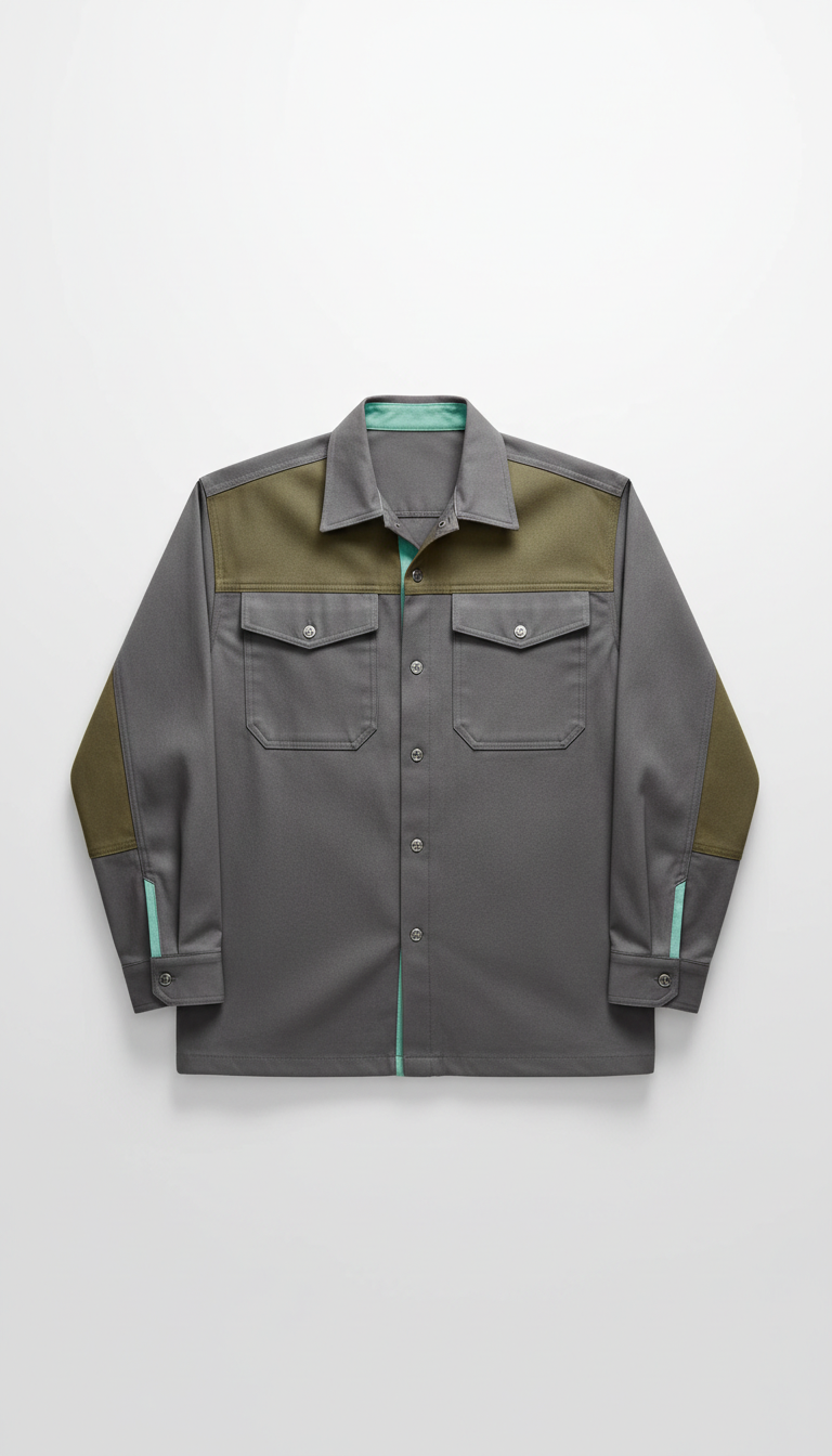 Branded Work Shirt Durable Twill