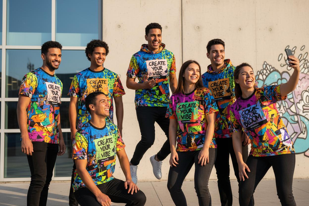 DTF Custom Apparel Hero Image
