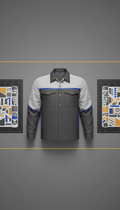 Cotton-Polyester Workwear Shirt