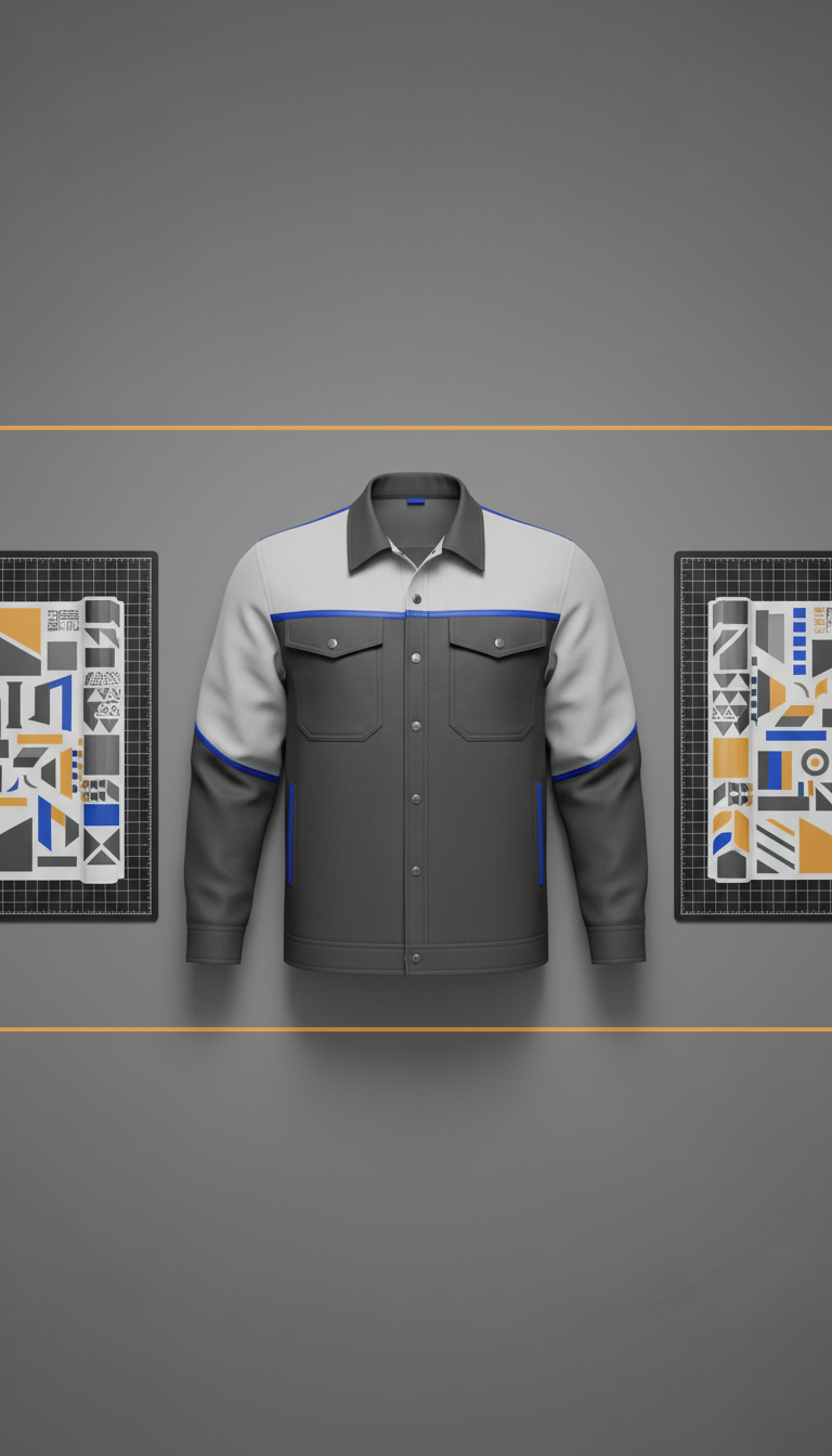 Cotton-Polyester Workwear Shirt